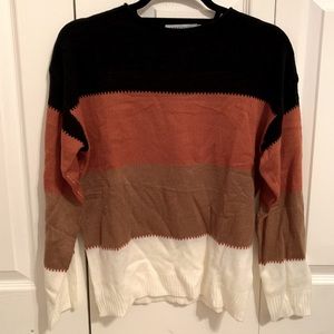Misslook Stripped Sweater